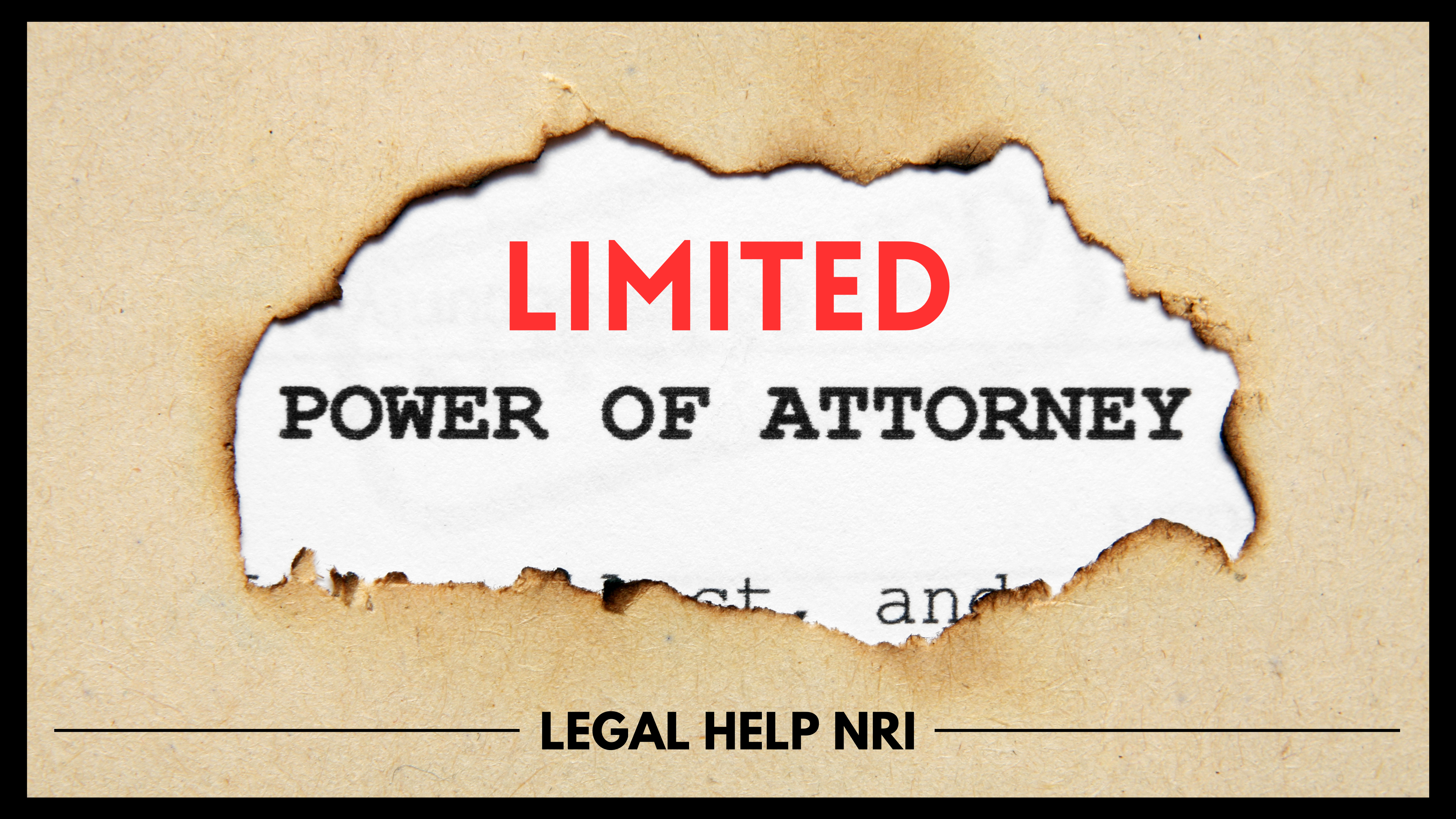 limited power of attorney